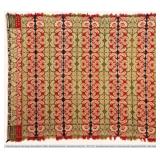 1836 Beiderwand Weave Coverlet 92" x 74"