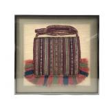 Framed Bolivian Chuspa Coca Bag w/ Strap