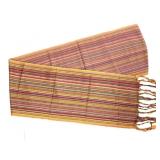 Mexican Woven Fringed Rebozo Wrap / Scarf