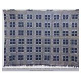 Sunrise & Windows Overshot Coverlet 87" x 65"