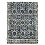 Jacquard Signed Woven by JS Calhoon 75" x 89"