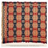 1839 Jacquard Signed J Hartman Milton 84" x 72"