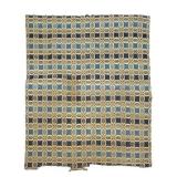 Double Panel Overshot Coverlet 81" x 85"