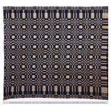 Double Weave Coverlet Lisbon Star 88" x 74"