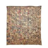 Antique Postage Stamp/Thousand Pyramid Quilt
