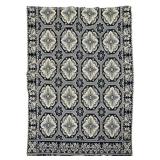 Jacquard Signed 1857 - 185J (?) 77" x 86"