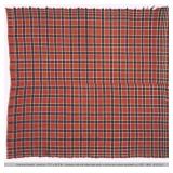 Early Wool Twill Blanket w/ Initials72" x 67.5"