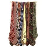 Vtg Novelty Neckties Haband, Arco, Ziggurat +