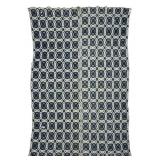 Early Overshot Dogbone Coverlet 64" x 85"