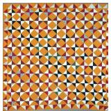 Early Geometric Handmade Quilt 77" x 77"