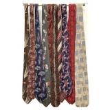 Vtg Novelty Neckties Cheney, Gertz, Sitterley +