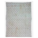 Cat Track & Snail Pink White Overshot 73" x 90"