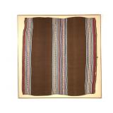 Framed Andean Aymara Manta Shoulder Cloth