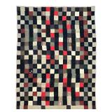 Early Patchwork Tied Quilt 77" x 66"
