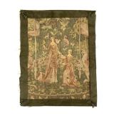 19thC Victorian Petit Point Tapestry Panel