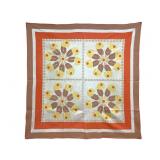 Applique Princess Feather Quilt 84" x 84"