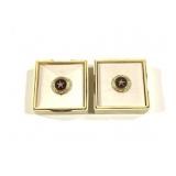 2 1947 Gold Star Pins w Boxes