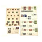 Early 20th C & FDC 1937 Army Navy Sets