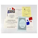 7 Panama Propaganda Leaflets+ Circa 1989