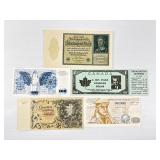 4 Political Parody Notes Canada Germany Belgian+