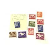 10 German Nazi 1943 Azad Hind Indian Stamps