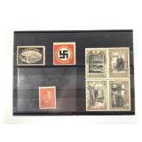 7 WW 1 & 2 UK Propaganda Cinderella Stamps