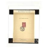 Hitlers 55 B Day Stamp Sht Amsterdam April 20 1944