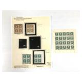 British Forgeries 2f Dk BL GR Petain Sheet of 20