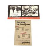 British Propaganda G 18 & Nazi Propaganda Leaflets