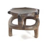 Wooden Tanzania Hehe Stool