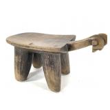 Mossi Caved Wood Stool Burkina Faso