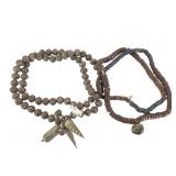 Brass Yoruba & West African Glass Trade Beads