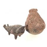 Longunda Healing Ritual Terracotta Vessels Nigeria