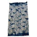 Blue Woven Fabric Wrapper 81" x 48ï¿½