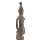 African Hand-Carved Wooden Figure
