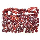African Trade Red Skunk Beads