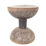 Dan Ceremonial Hourglass Stool Ivory Coast