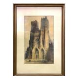 Framed Print of Notre Dame Church