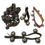 4 Antique Sets of Sleigh Bells