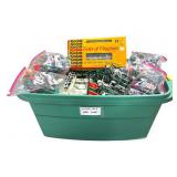 Large Tote Full of Misc Christmas Lights