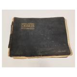 1916 Purdue University Debris Book