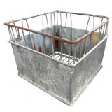 Quality Dy Co Metal Milk Crate