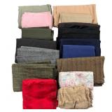 LARGE Lot Fabrics - Upholstry & Other Thick Fabric