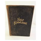 1913 Leather Bound Self Knowledge Book