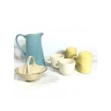 Ironstone Pitcher S&P Cups Lenox Dish