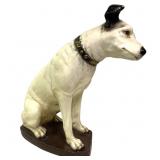 Vtg RCA Records Dog Ceramic Statue