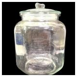 Early Salted Peanuts Glass Jar w Lid