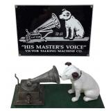 RCA Records Dog Cast Iron Rogers Foundry +