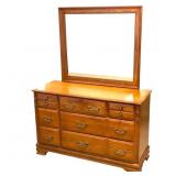 Sumpter Cabinet Co Dresser w Mirror