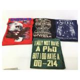 4 Pro US Veteran T-Shirts
